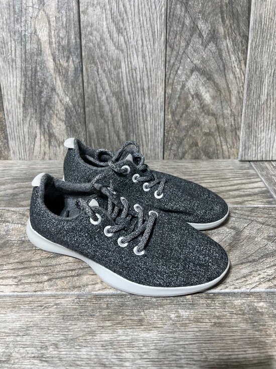 allbirds Shoes - AllBirds Wool Runners Grey Marino Wool Sneaker Shoes Walking Comfort Women 8